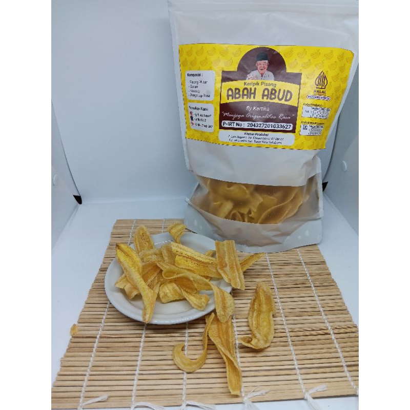 

keripik pisang asin Abah Abud