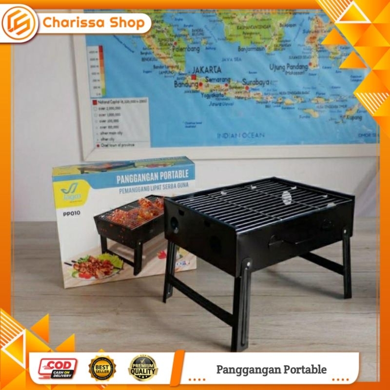 Panggangan Portable  / Alat Panggang Lipat / Pemanggang Serbaguna