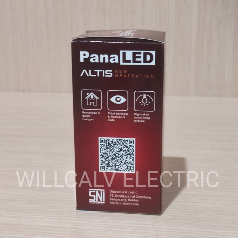 Lampu led bulb PANALED altis 9W 9 watt E27 cahaya putih 6500K