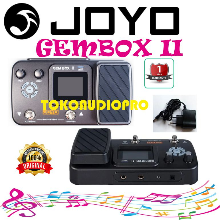 Efek Joyo Gem Box II Efek Gitar Gembox II Original Effect Guitar Joyo