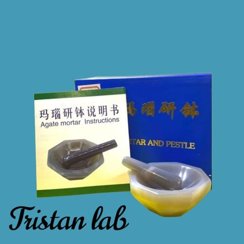 New Agate Mortar And pestle 50mm