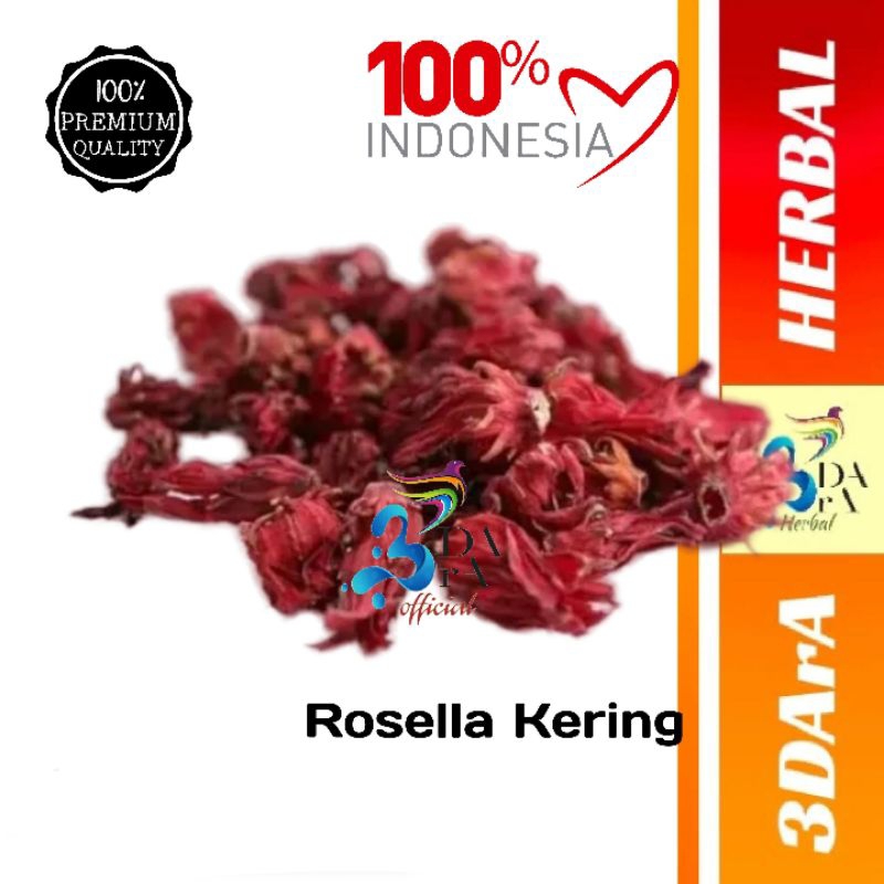 

Bunga Rosella Kering 100gr - Teh Bunga Rosela Premium