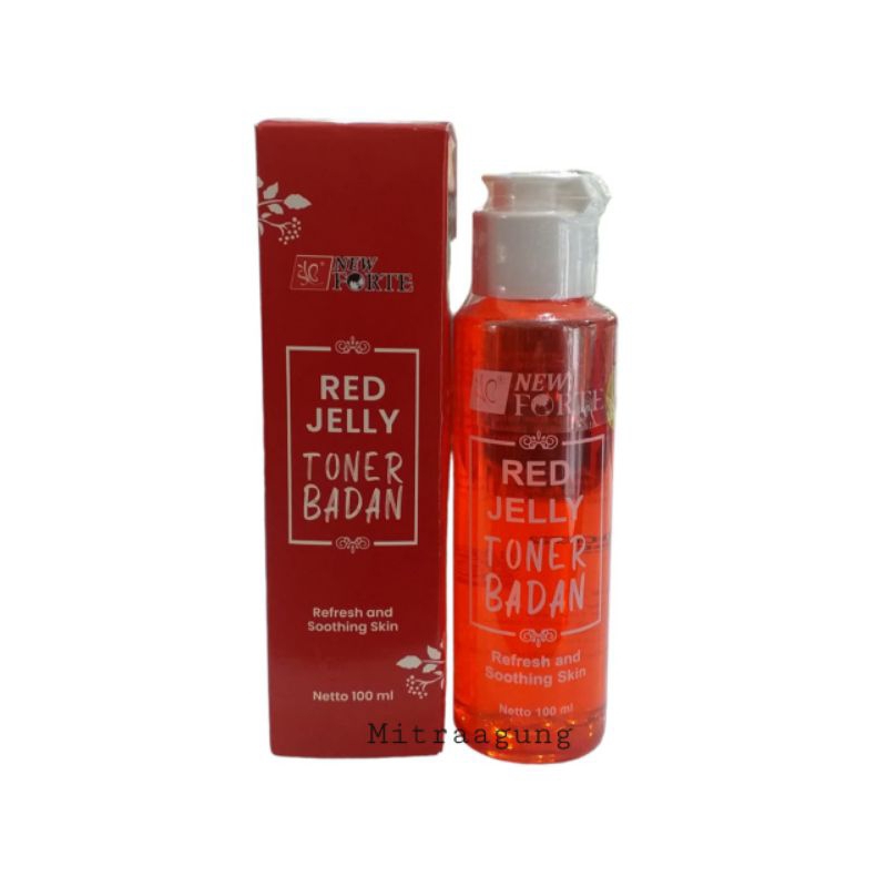 Red Jelly Toner Badan