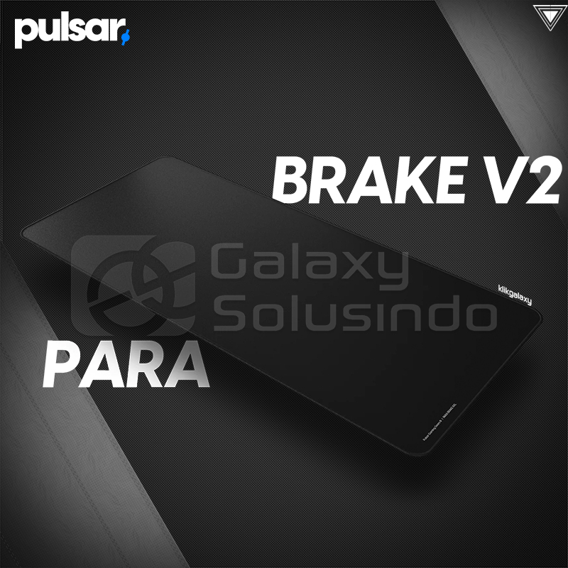 PULSAR PARABRAKE XXL V2 PMP13XXLB Black Slow Speed Gaming Mousepad