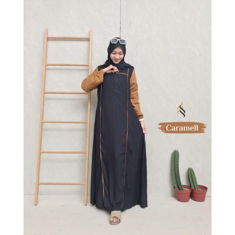luvina dress/gamis syarii/model terbaru 2023/cod