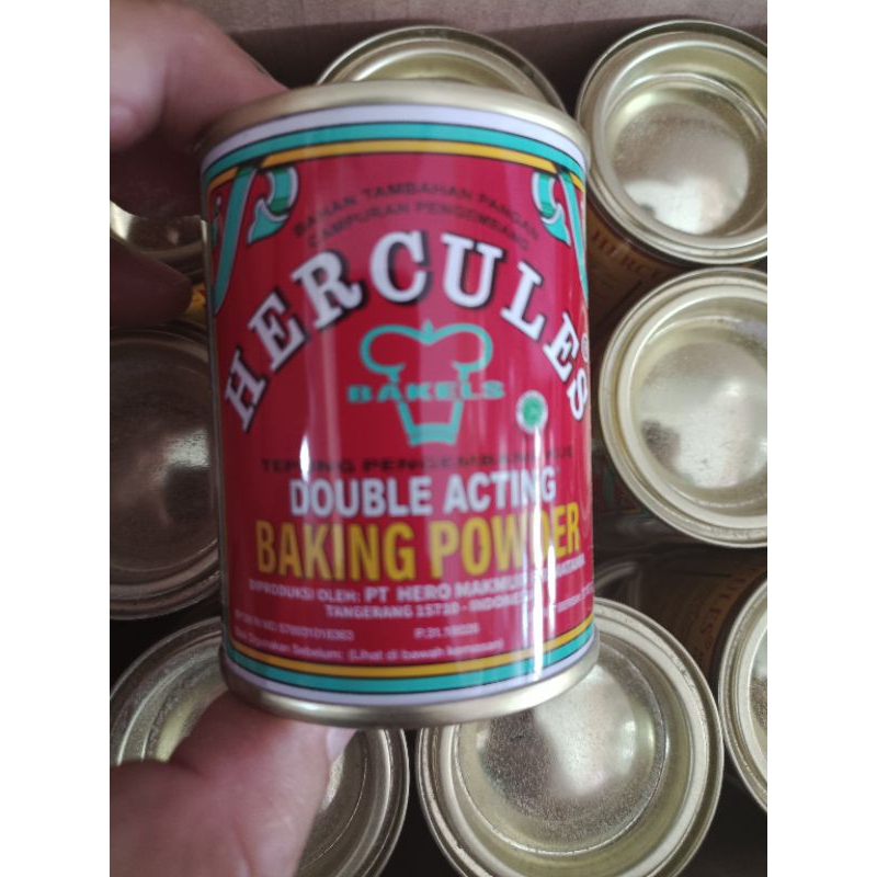 

Baking Powder Hercules 110gr Double Acting 110 gr