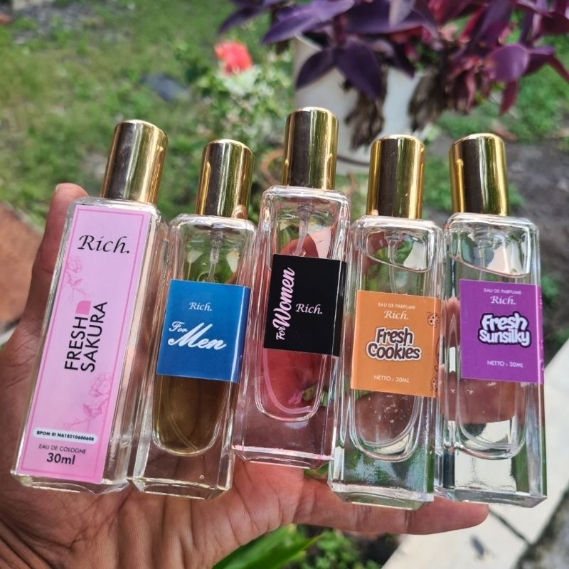 Promo! Paket Parfum Laviuna Rich Series isi 5 Varian