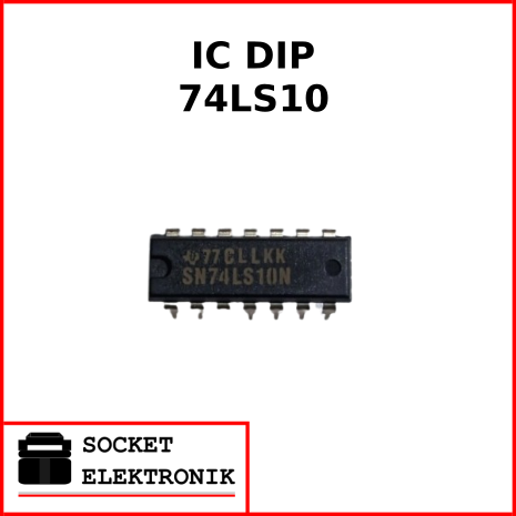 IC DIP 74LS10 NAND 3- Input