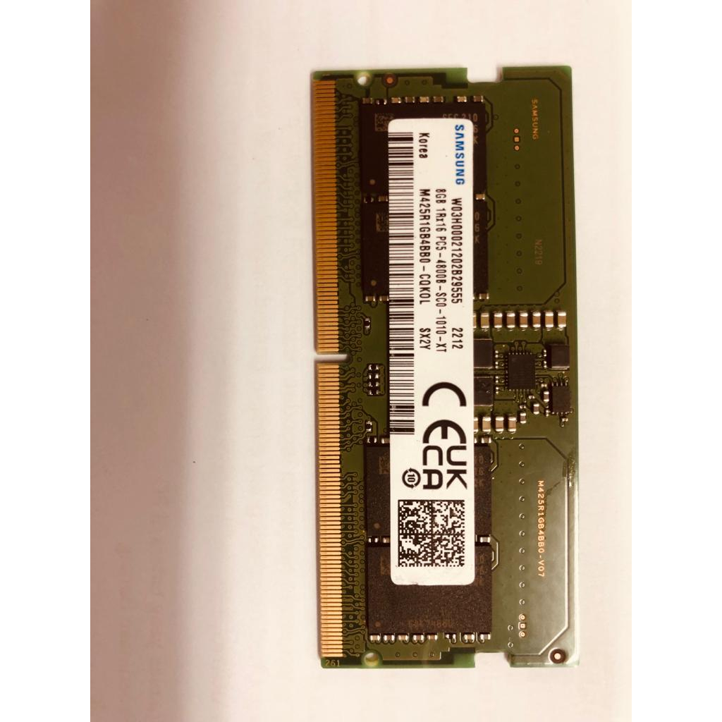 SODIMM DDR5 8GB 4800MHz Single Channel 1RX16 TRAY