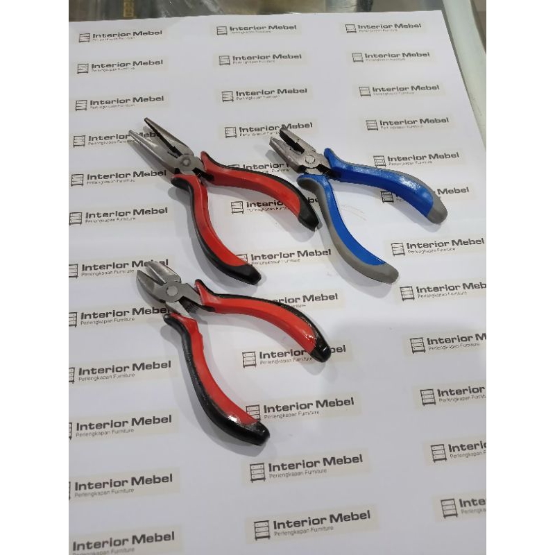 Tang lancip kombinasi potong ukuran kecil