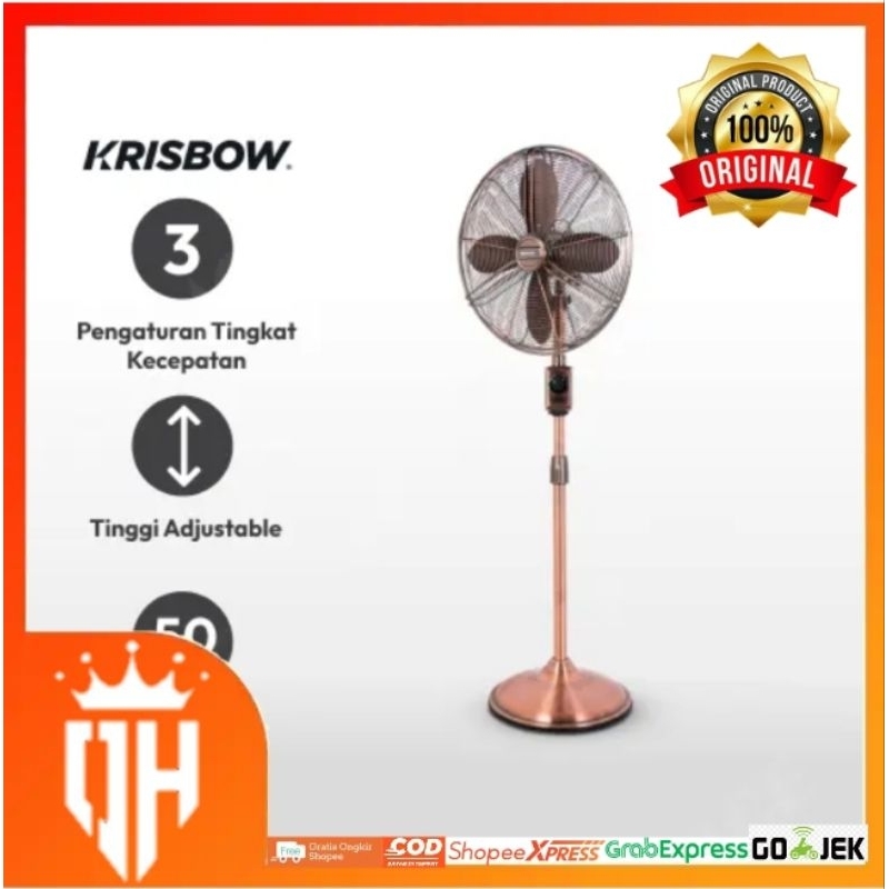 krisbow 16 inc kipas angin berdiri