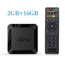 Android Tv Box X96Q 2GB+16GB Allwinner H313 Quad Core 4K 2.4G Wifi