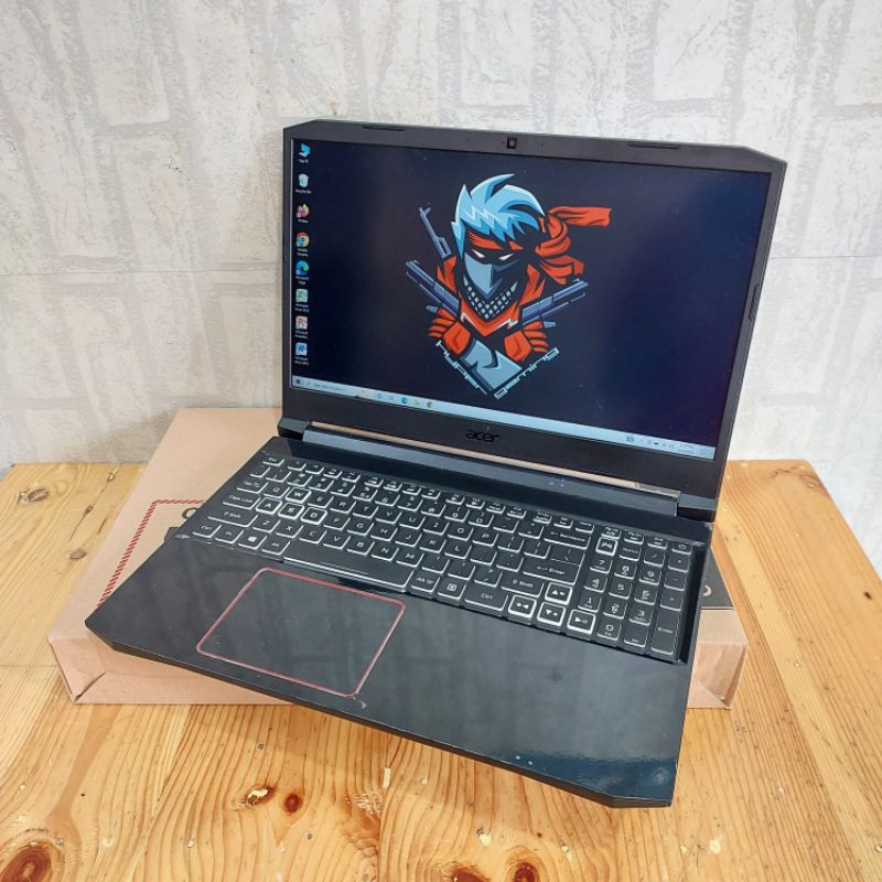 Laptop Gamers And Editing&quot; Laptop ACER NITRO 5 - AN515-55, Intel Core i7-10750H Ram 16Gb/SSD 256GB+HDD 1TB Nvidia GeForce GTX 1660Ti 6Gb