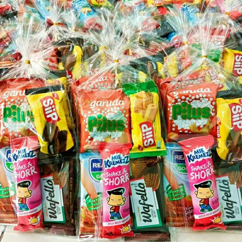 

PAKET SNACK HEMAT / BINGKISAN HADIAH ANAK / PARCEL ANAK / PAKET ULANGTAHUN