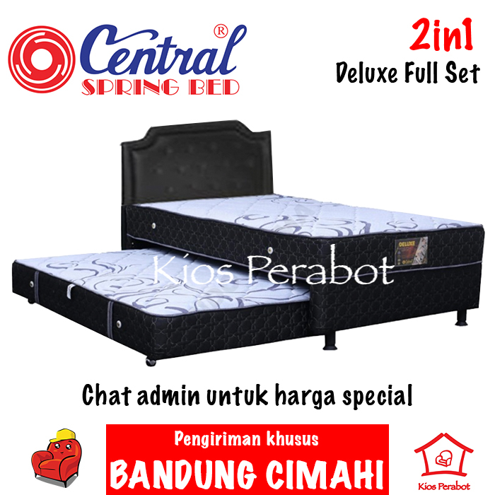 Springbed Central Deluxe 2in1 / kasur springbed sorong