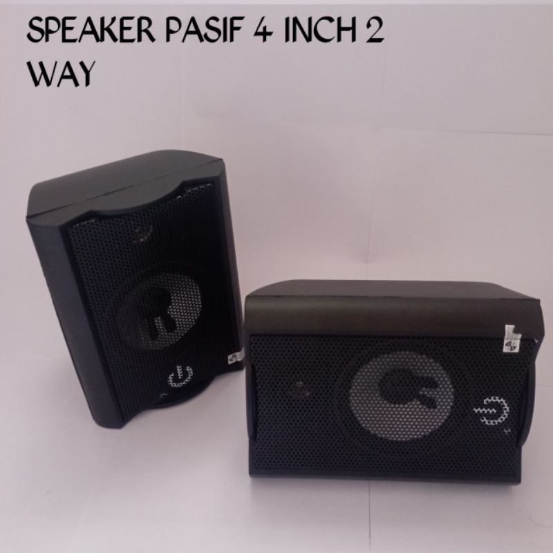Speaker pasif 4 inch 2 Way Monitor Crimson Cr 402 Speker Vocal Ruangan Cafe Musola Resto Masjid