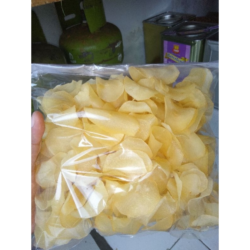 

Kripik Singkong Asin Gurih 250gram