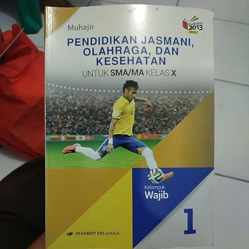 BUKU BEKAS PJOK ERLANGGA KELAS 10