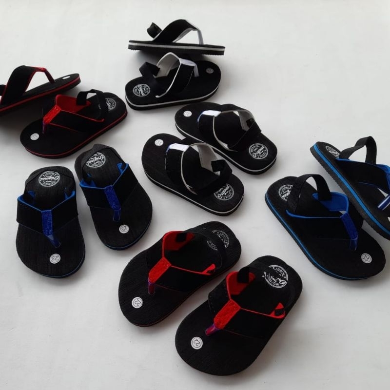 Sandal Baby Laki Laki Tali Karet Belakang Sandal Anak