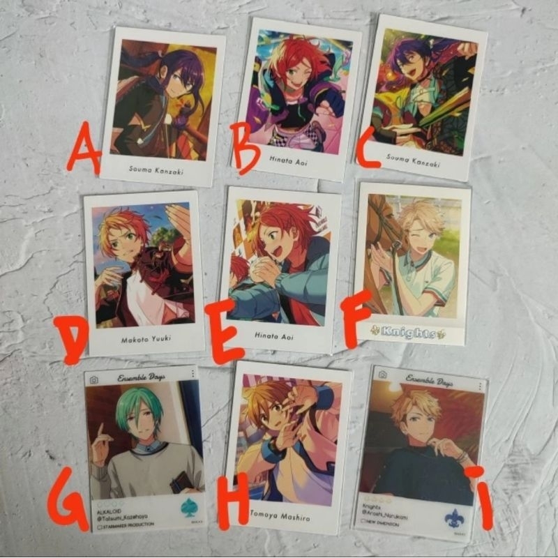 official pashakore card movic ensemble stars hinata yuki souma dkk