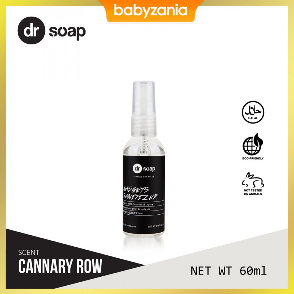 DrSoap Dr Soap Gadget Sterilizer Cairan Pembersih HP 60 ml Cannary Row