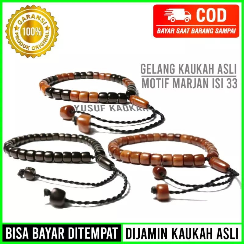 Gelang Kokka Kaokah Kaukah Asli Motif Marjan Murah