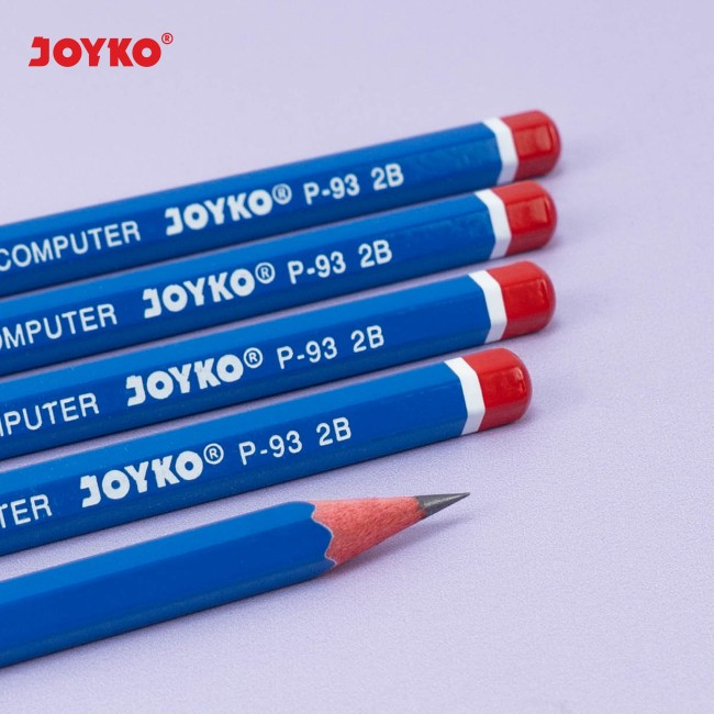 

Pensil / Pencil 2B Joyko P-93 / P 93 ( 1 Pak = 12 Pcs )