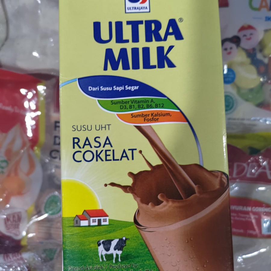 

Ultra milk cokelat 1 liter