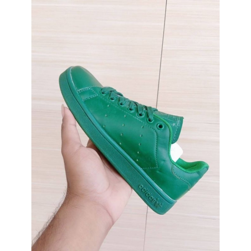 ADIDAS STANSMITH | Sepatu Sneakers Wanita Adidas stansmith Orange and Green sekolah kampus outdoor