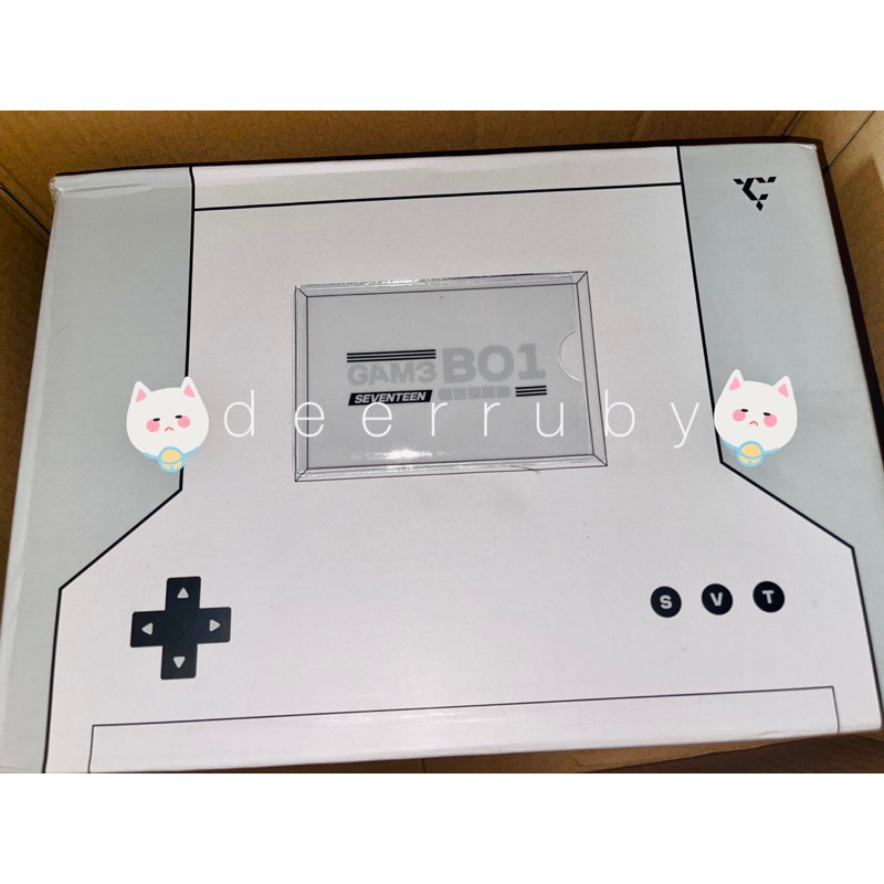 seventeen membership kit gameboi fullset