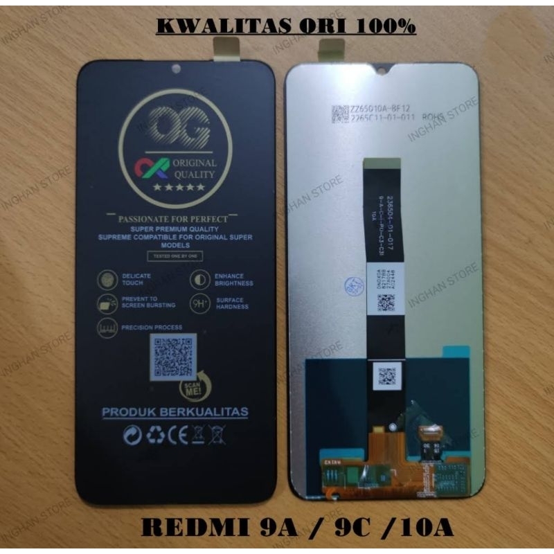 LCD XIAOMI REDMI 9A/REDMI 9C/10A FULL SET ORG
