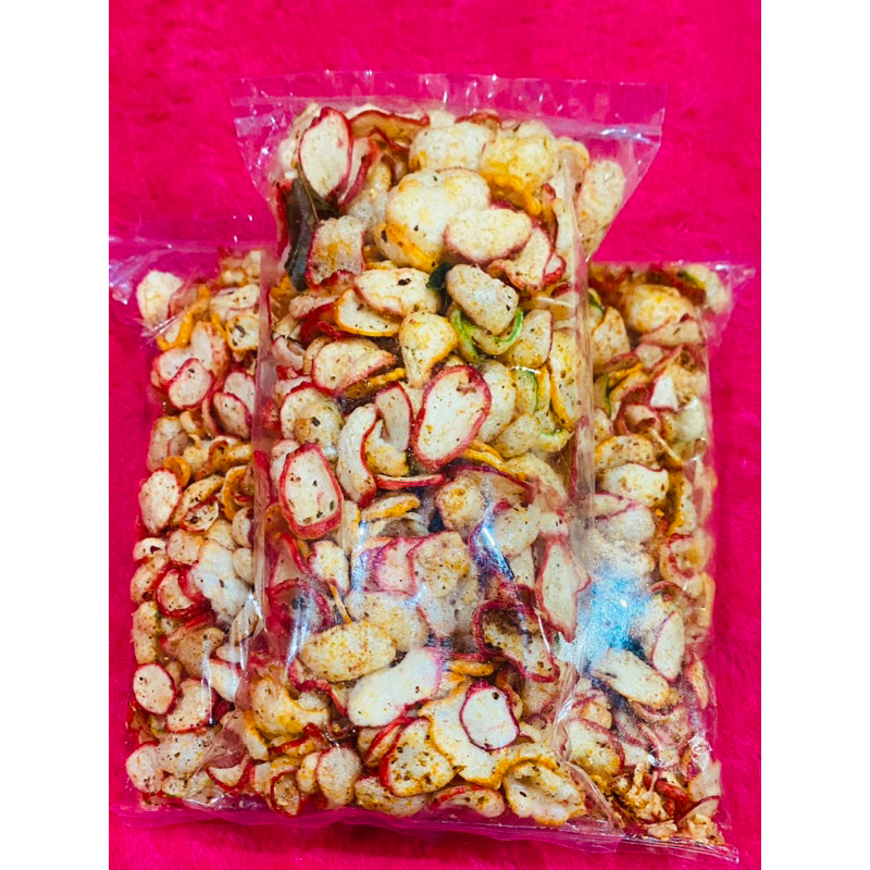 

KERUPUK SEBLAK KOIN 1/4 KG (250 gram)