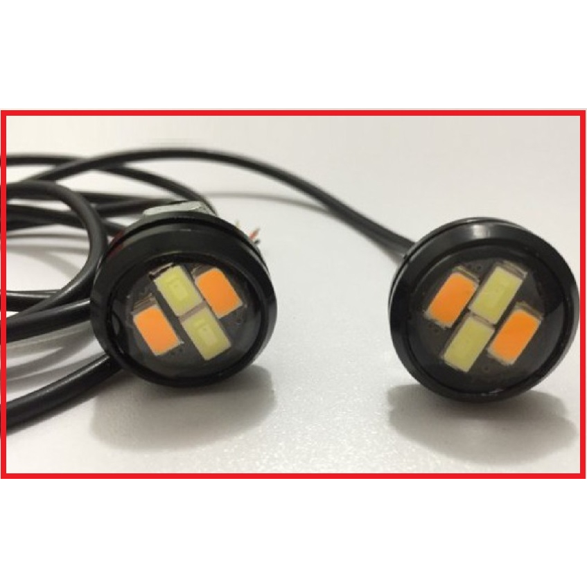 LED MATA ELANG EAGLE EYE 2 WARNA LAMPU SEN SEIN LAMPU SENJA