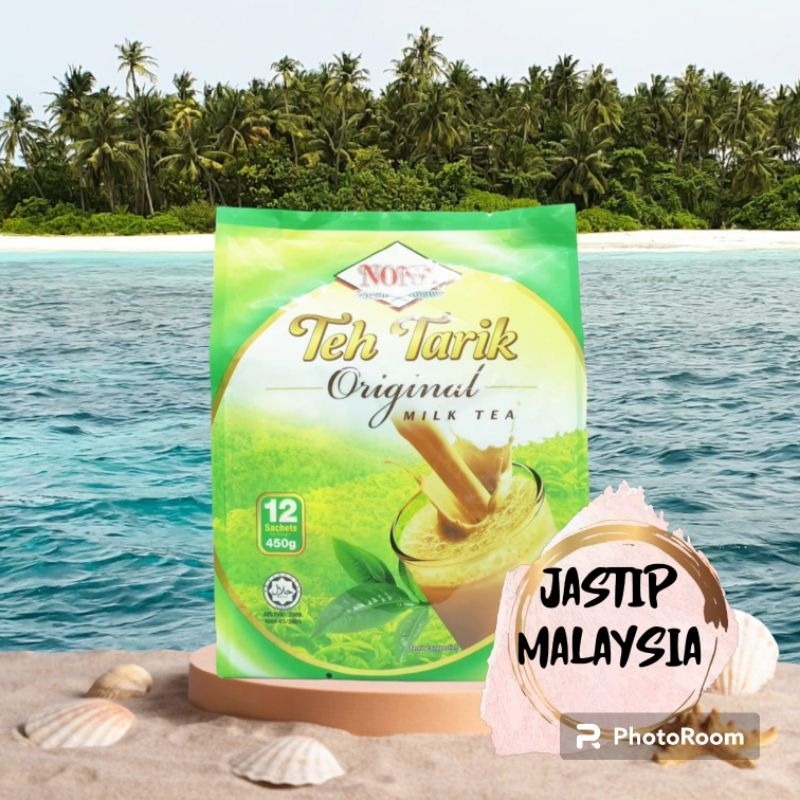 

Nona Teh Tarik Ginger Milk -Teh Tarik Milk Tea Original Malaysia