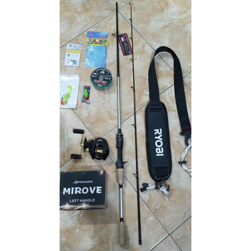 1 set Pancing Casting Lengkap