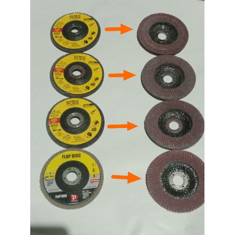 Ampas Susun Bekas FLAP DISC 4"
