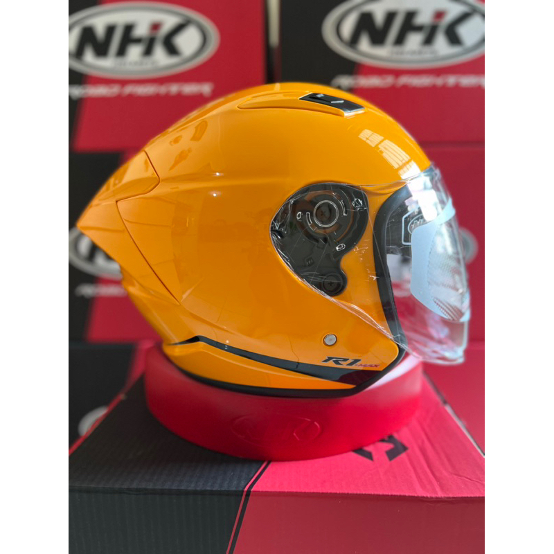 NHK R1 MAX SOLID YELLOW NEW NO LOGO