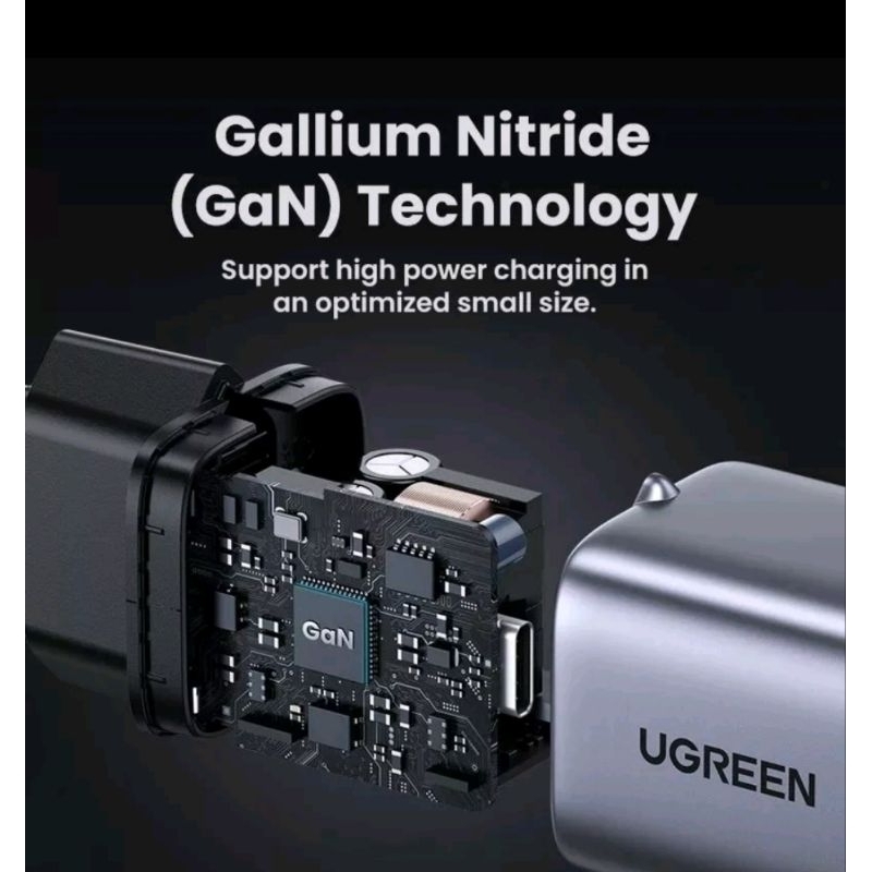 Ugreen GaN Fast Charger 20W 30W 45W Original Garansi Resmi