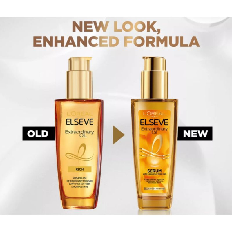 L'Oreal Paris Elseve Extraordinary Oil Gold Hair Treatment Serum - 100ml - Perawatan Rambut Loreal