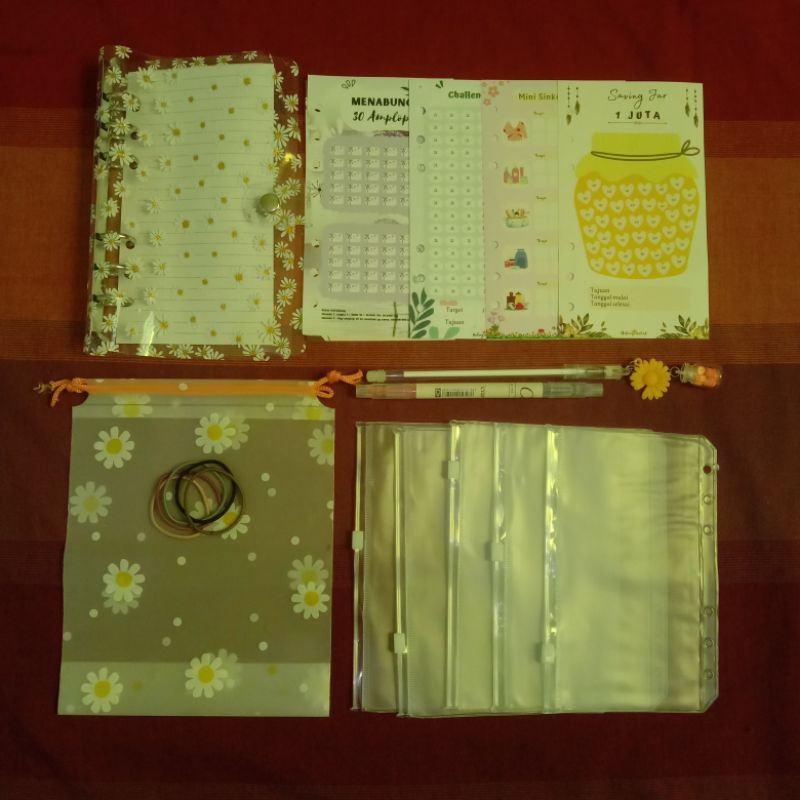 

dila93store ❤ set binder budgeting a6