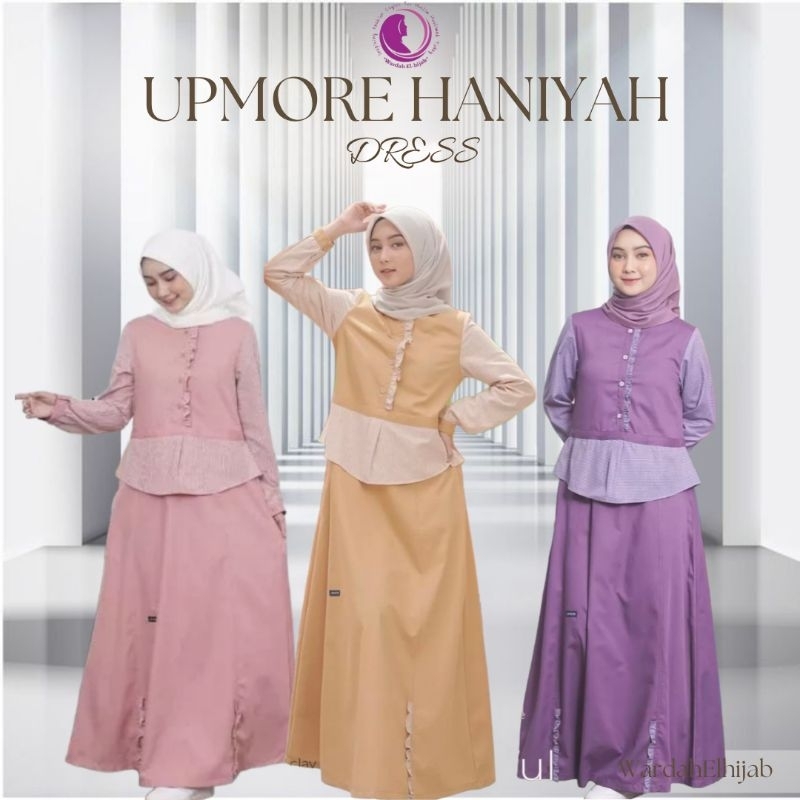 GAMIS UPMORE HANIYAH TAFFY MUSTARD CLAY| ROSE TAN BRICK DUST| PATRICIAN PURPLE