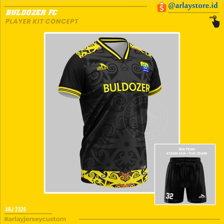 JERSEY FUTSAL ARLAY KEREN - BAJU SEPAKBOLA BADMINTON PRINTING CUSTOM GRATIS LOGO NAMA NO PUNGGUNG #1