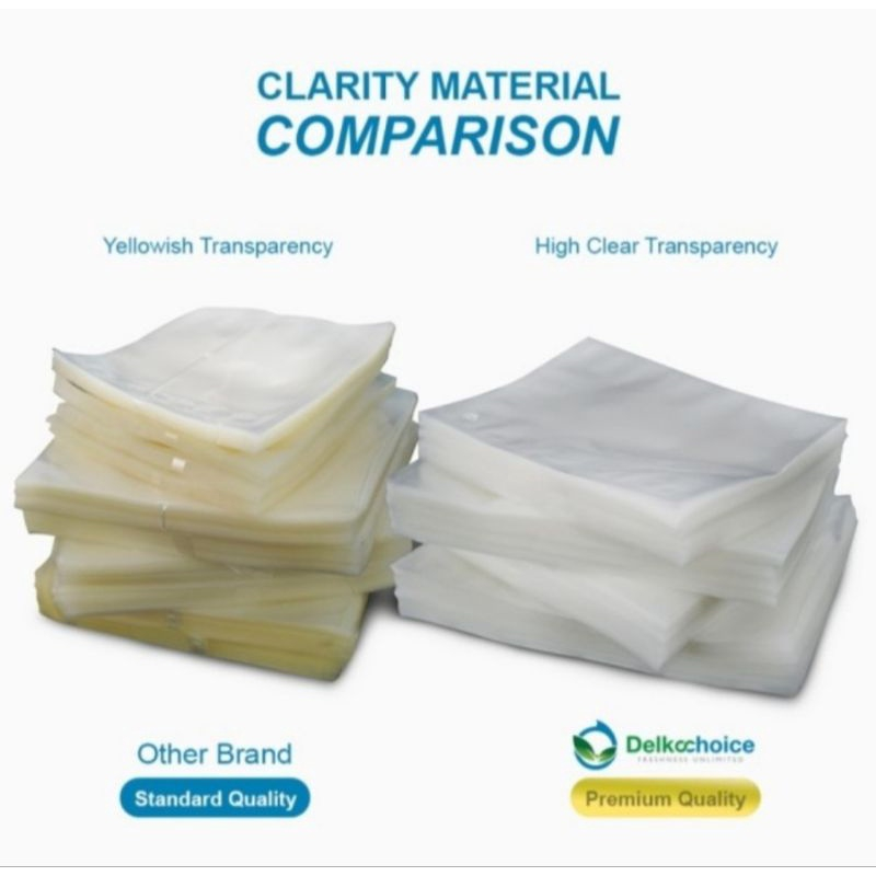 Plastik Vacum EMBOSS Premium 27x34 90mic Delkochoice