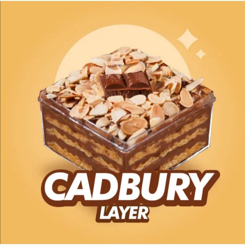 

Bittersweet By Najla Cadbury Layer Pastry Box