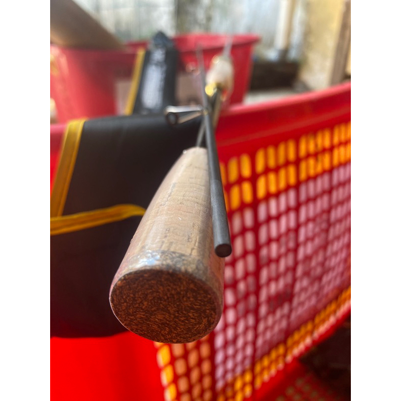 Ogawa Barito Joran Ultralight Anti Patah 2-6LB Carbon Solid Fuji Carbon X Wrap