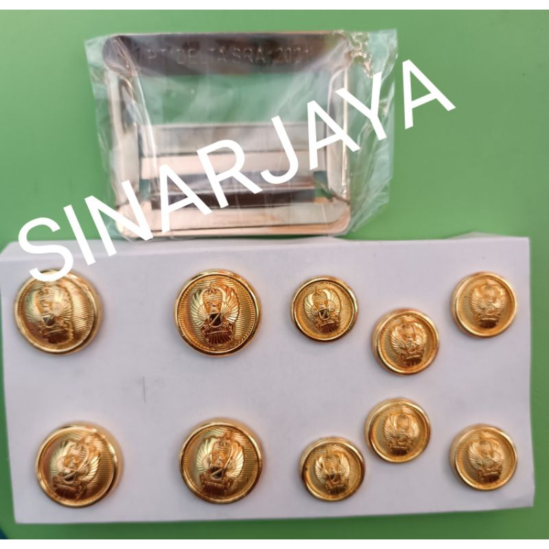 KANCING PDU EKAPAKSI TNI AD JATAH TERBARU  2020