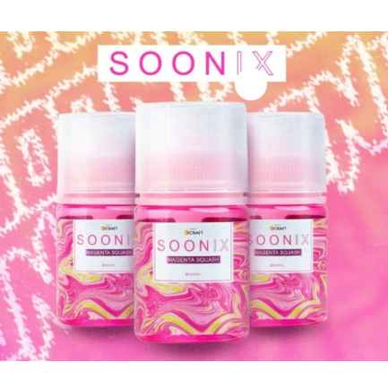 NEW SOONIX MAGENTA SQUASH 60 MILI 3MG