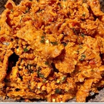 

KERIPIK KULIT AYAM Original & Pedas Cikruh 250g