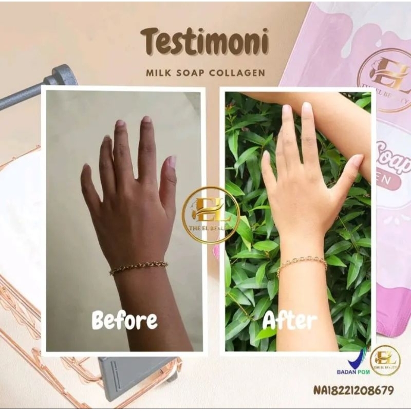 MILK SOAP COLLAGEN SABUN PEMUTIH AMPUH BPOM 100%ORIGINAL