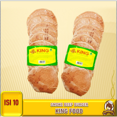 

Kingfood Beef Burger Ekonomis Isi 10 King Food Distributor Makanan Beku Frozen Food Bogor
